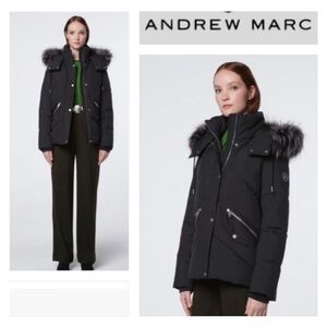 New Andrew Marc Daphne down jacket size xs